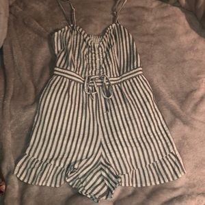 Stripped Romper